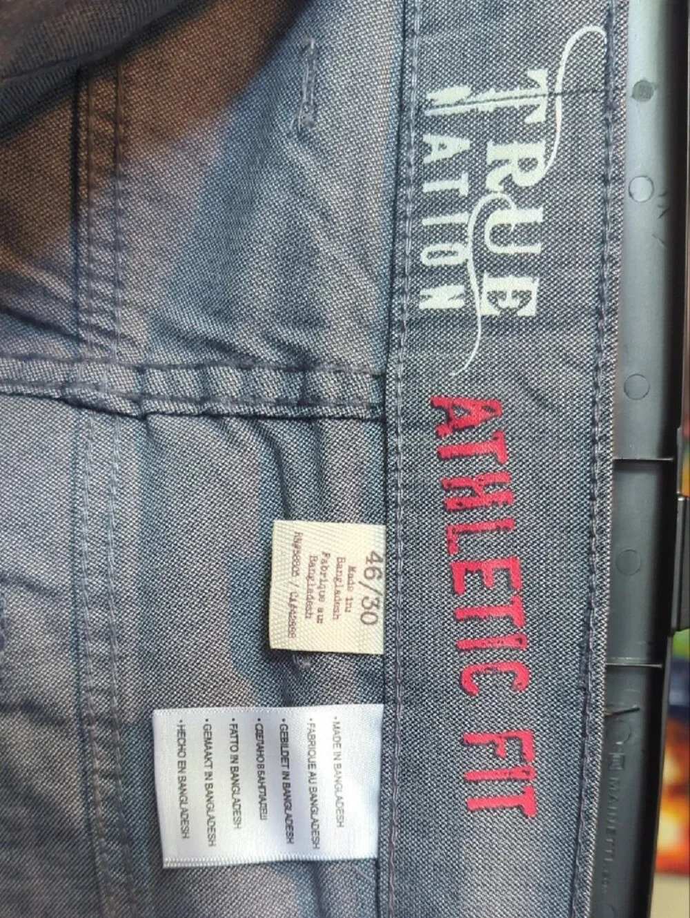 True Religion Men's Slate Blue Chino Pants